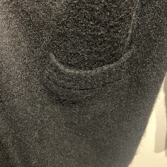 raya mohair paw 15 shawl sweater black women size XS but can fit from Xs to M - Picture 4 of 4